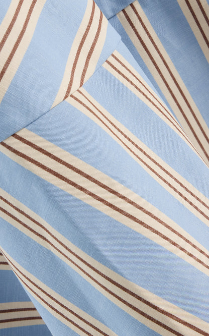 Alexis Striped Midi Dress