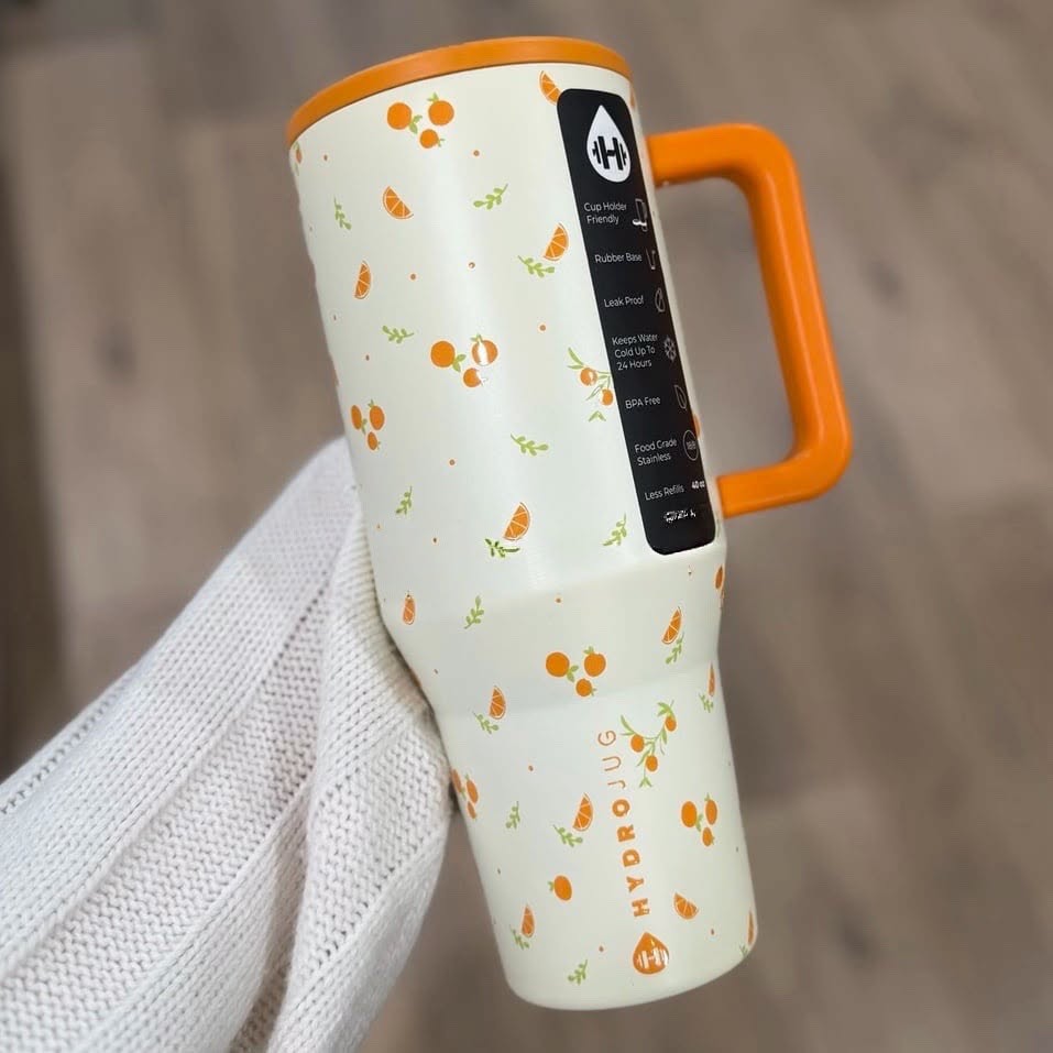 Citrus Hydrojug 40oz Tumbler