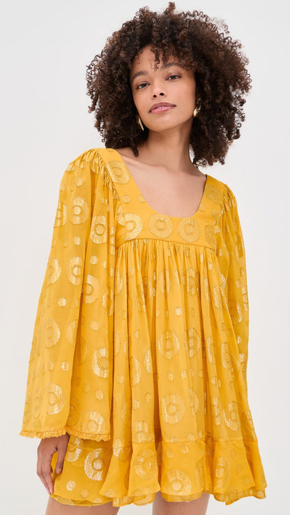Yellow Juliet Dress