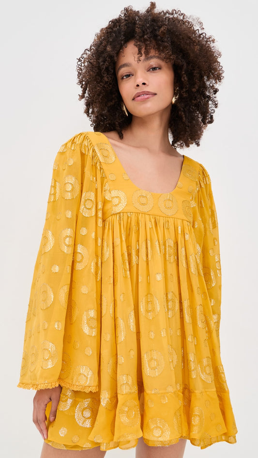 Yellow Juliet Dress