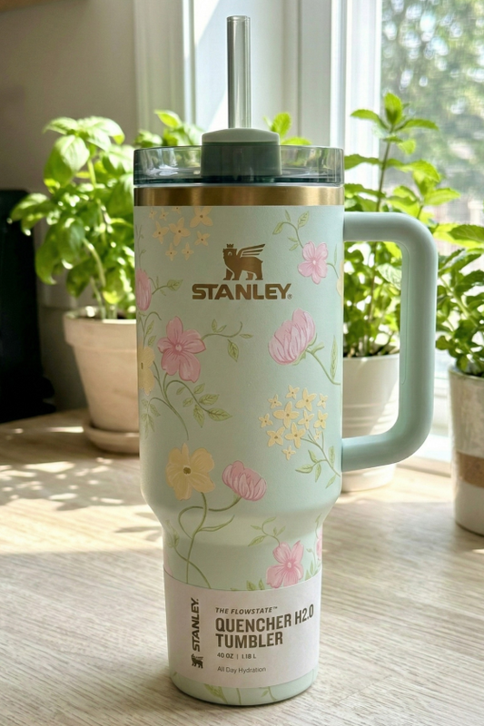 Spring Blossom 40 Oz Tumbler