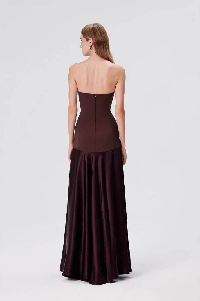 Aura Strapless Gown