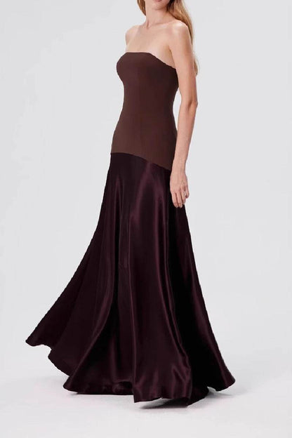Aura Strapless Gown