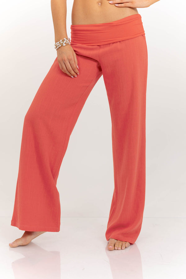 Iconic Foldover Pants