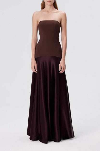 Aura Strapless Gown