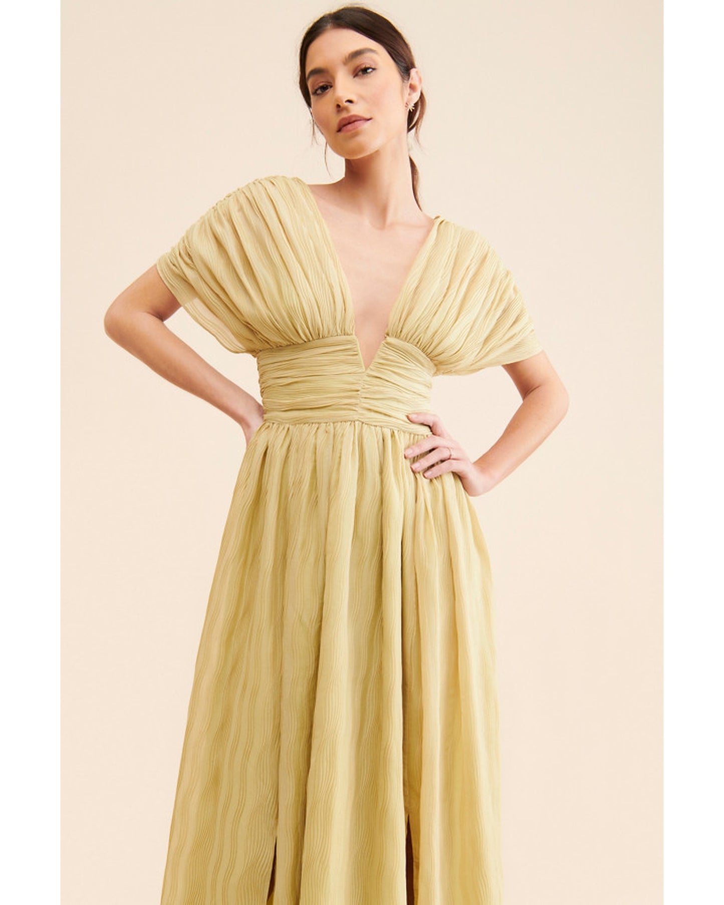 Ruched Maxi Dress