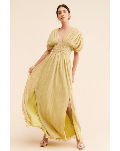 Ruched Maxi Dress