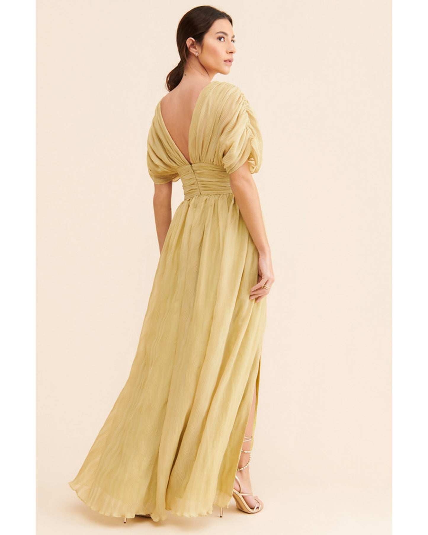 Ruched Maxi Dress